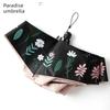 Paradise Umbrella Sunscreen Goddess Vinyl Fresh Sunshade Umbrella