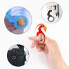 Fingertip Rotating Keyring Metal Gadget Anti Stress Toy Keychain Spinner Fidget