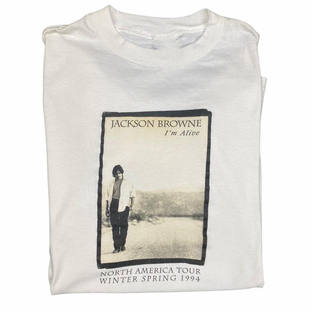 Classic Jackson Browne I m Alive Tour Unisex Unisex S-5XL Shirt 11D669 Unisex T-Shirt S