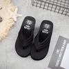 Women's All-Match 6.5cm Thick-Soled Non-Slip High-Heeled Flip-Flops for Outdoor Wear