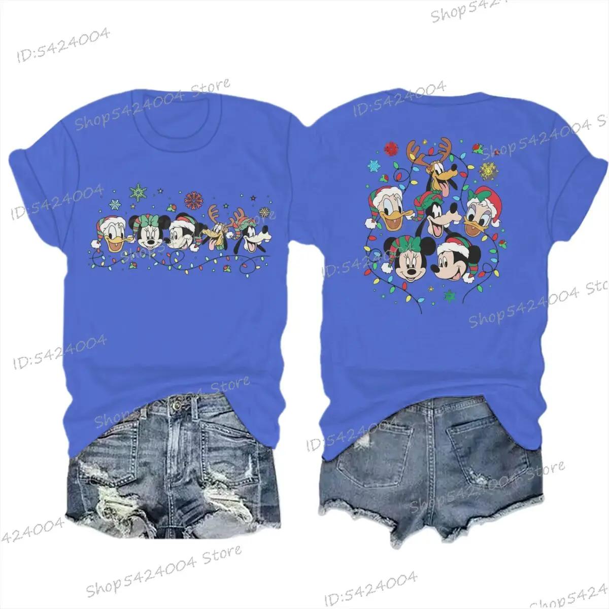 Christmas Mickey Mouse Shirt Mickey Friend Christmas TShirt Merry Christmas Women Men Tshirts S