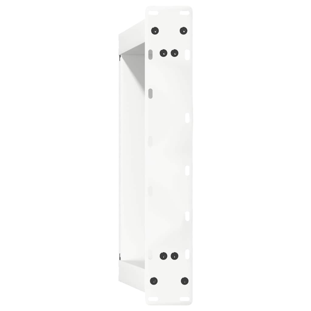 Vidaxl Coffee Table Legs, 2 Pcs, White, 60X(42-43) Cm, Steel