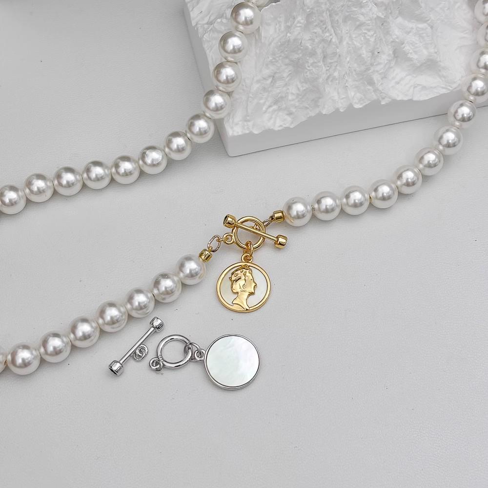 DIY S925 Silver Pearl Necklace & Bracelet Clasp (Gold/Silver)