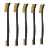 Brush Hand Tools Light Scrubbing 5pc Brass Cleaning Polishing