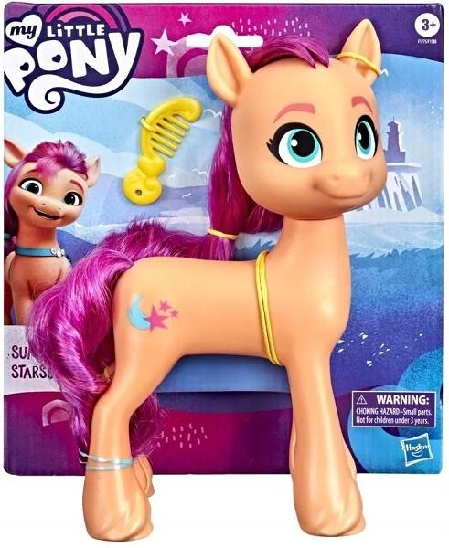 My Little Pony Figure Big Pony Sunny Starscout Hairdress + Comb
