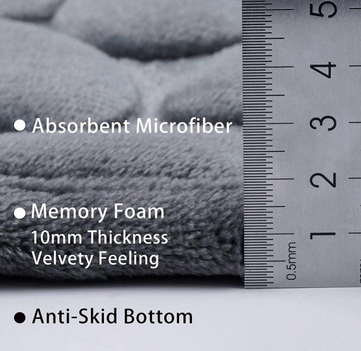 Non Slip Mat Bathroom Bath Mat Cobblestone Embossed Mat In Bathtub Floor Rug Shower Room Doormat Memory Foam Cobblestone Mat