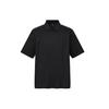 X Theory Collaboration Cotton Short Sleeve Polo Shirt Men Tops Black 451426-09
