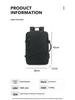 Trendiger Leichter Herren Wasserdichter Business- & Reise-Laptop-Rucksack