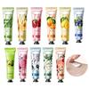 Travel-Size Hand Lotion Gift Set of 5, Moisturizing Cream with Fruity Floral Scents, Nourishing Care for Dry Cracked Hands In Winter