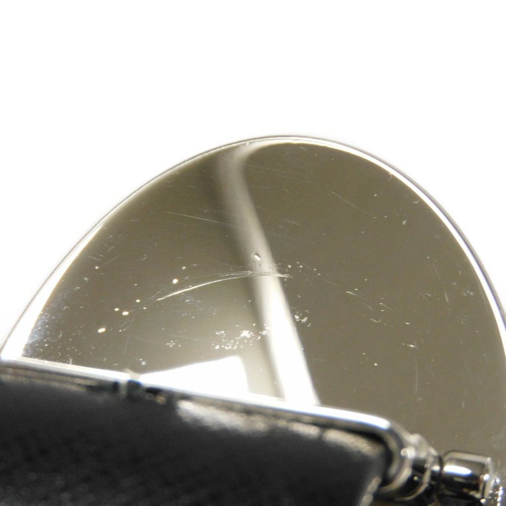 Used 11569 Sapphire Reversible 1.4" 2C5949 7966 Rotating Calfskin Black Navy Logo Buckle Nero Men's from Japan AUTHENTIC