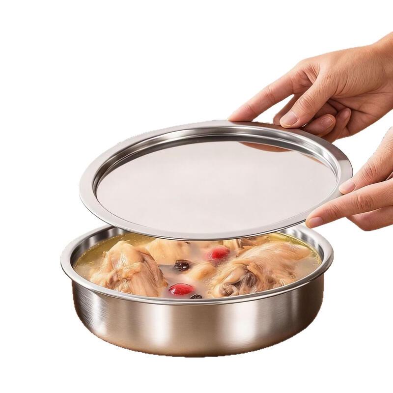 ZISIZ Stainless Steel Egg Steaming Bowl