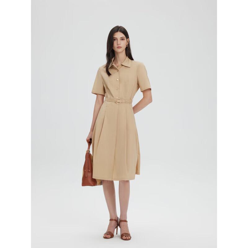 

Scofield Women s A-Line Shirt Collar Short Sleeve Dress M 165