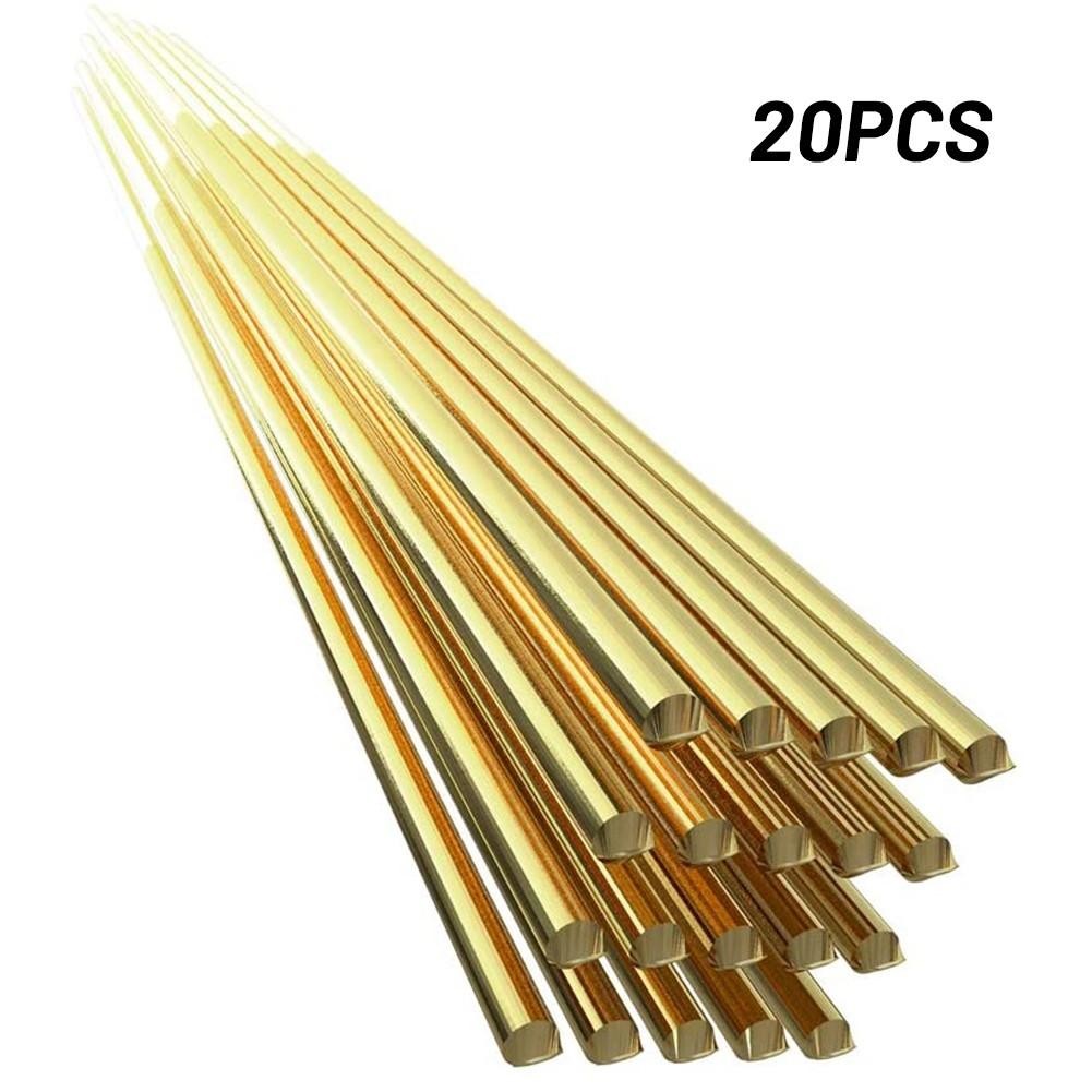 1.6*250mm Brass Welding Rod 20pcs Brass HS221 Brazing Rods