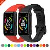 Silicone Strap Compatible with Huawei Band 6/Honor Band 6 Original Replacement Smart Bracelet Wristband for Huawei Band 6 Strap