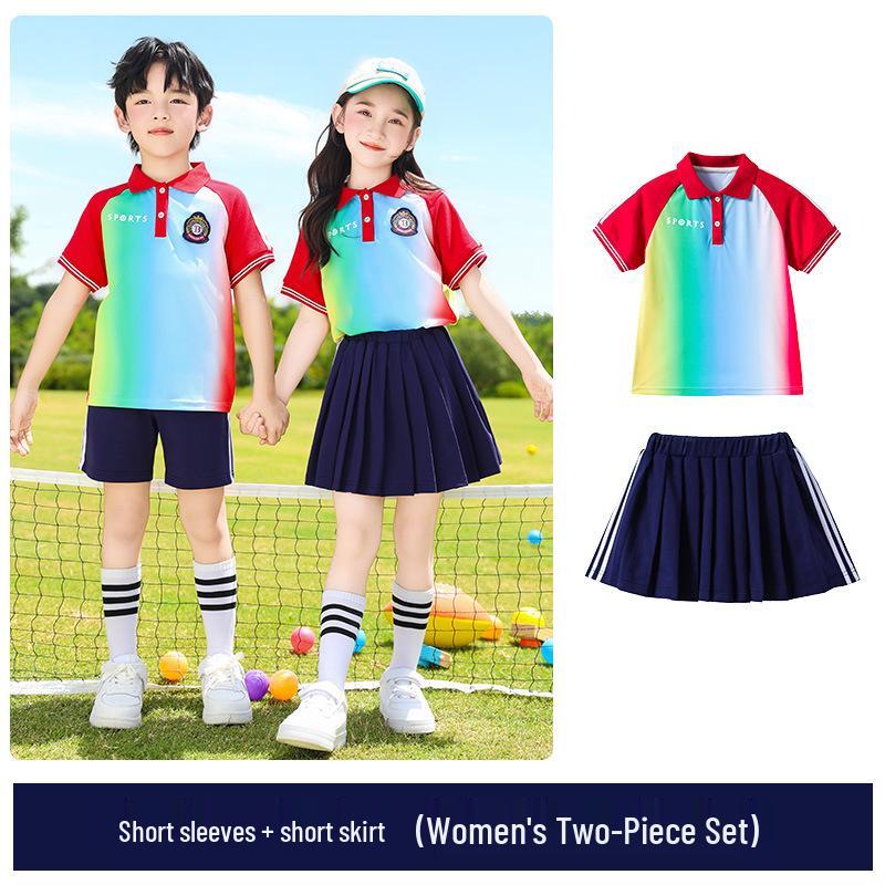 

Children s Autumn/Spring School Uniform Windbreaker Set - 3-Piece Sportswear for Kindergarten & Elementary 120 cm