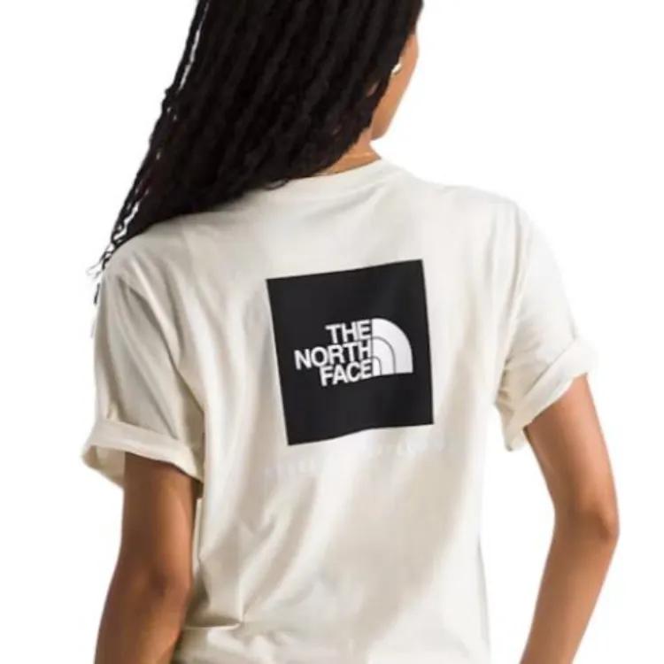 THE NORTH FACE T Shirt Women's White (Unisex) T-Shirts NF0A8B6W | White Dune