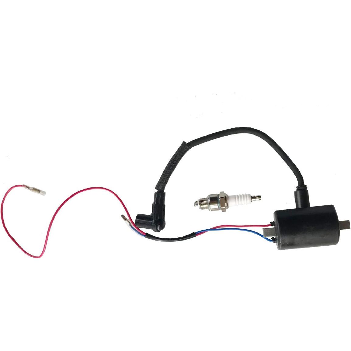 

Ignition Coil CDI Spark Plug Compatible with EZGO Golf Cart 1981-1994 Replace 23782-G1 - EPIGC102