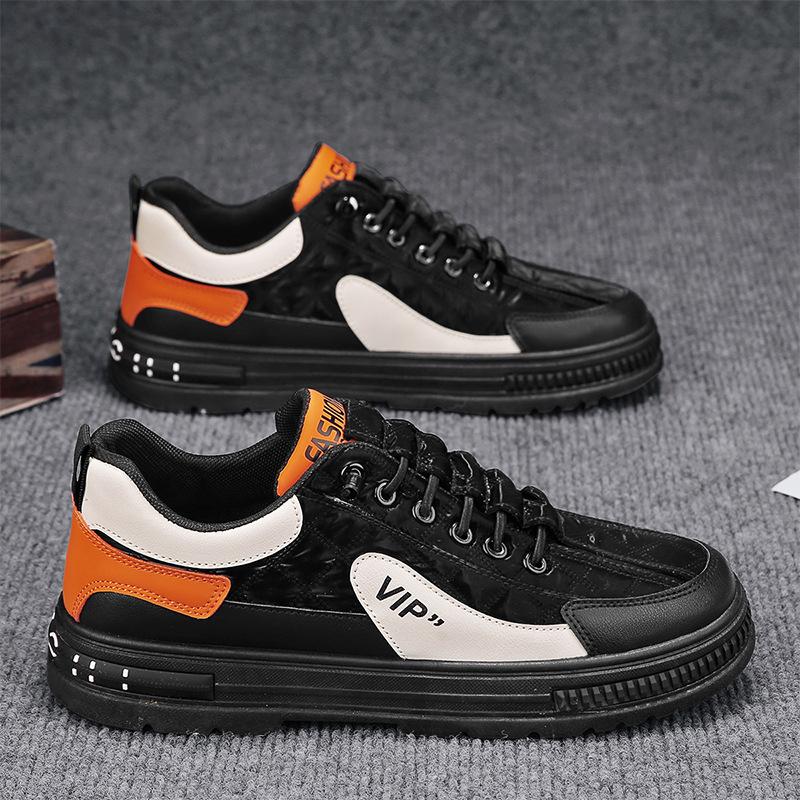 

Labor insurance men s shoes spring 2025 new one-pedal sports platform casual Forrest Gump board shoes waterproof and non-slip work shoes 44