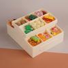 1:12 Dollhouse Miniature Simulation Fruit Snack Stand Furniture Home Model Decor Toy Doll House Accessories