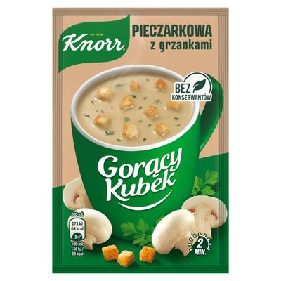 Knorr Hot Cup Mushroom Croutons 15 G 40 Pcs
