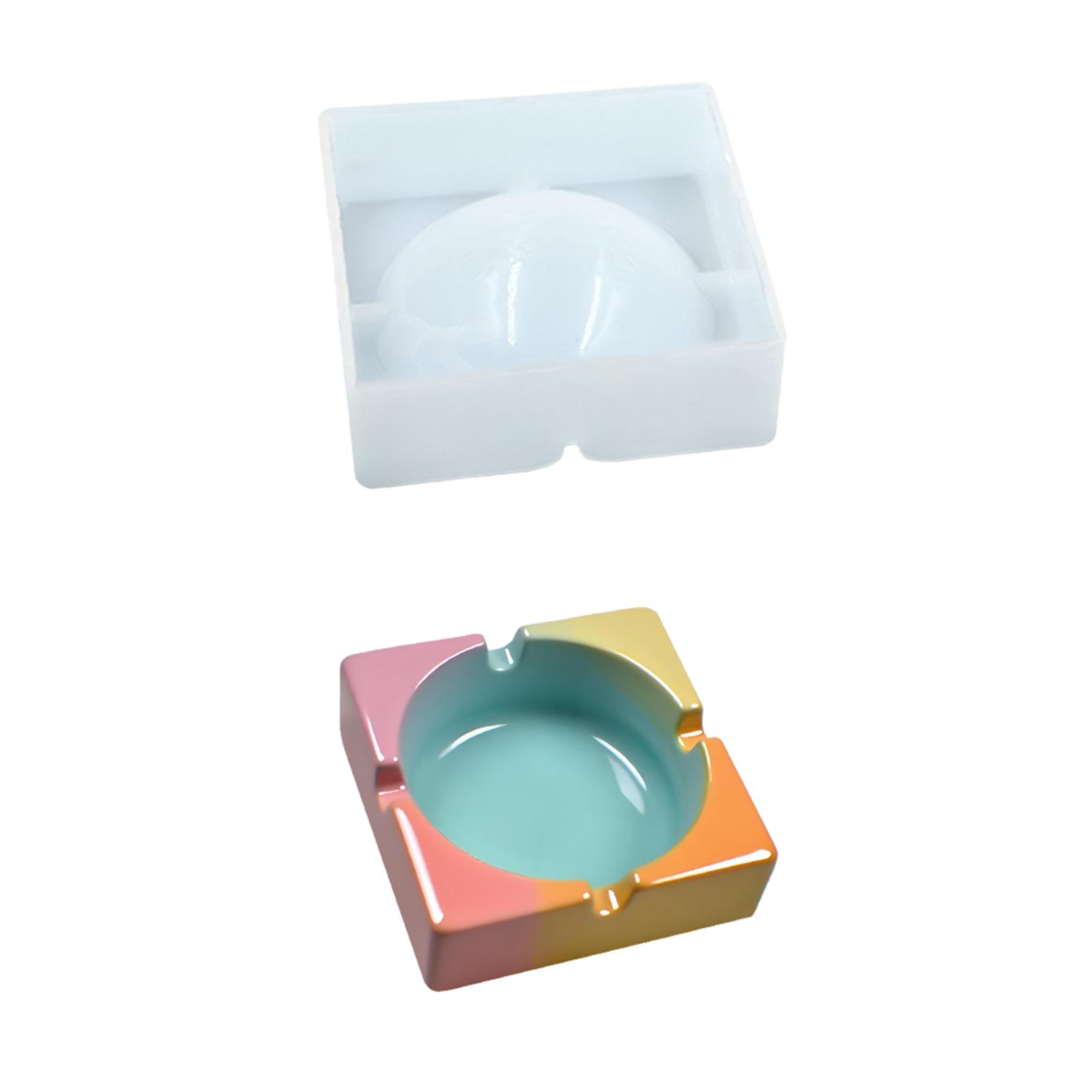 

Reusable Silicone Tray Mold Kit For Plaster Candle Soap Crafting Compact DIY Studio Tool