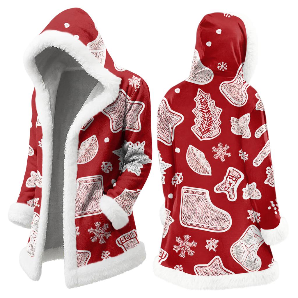 Herren Freizeitjacke mit Weihnachtsdruck