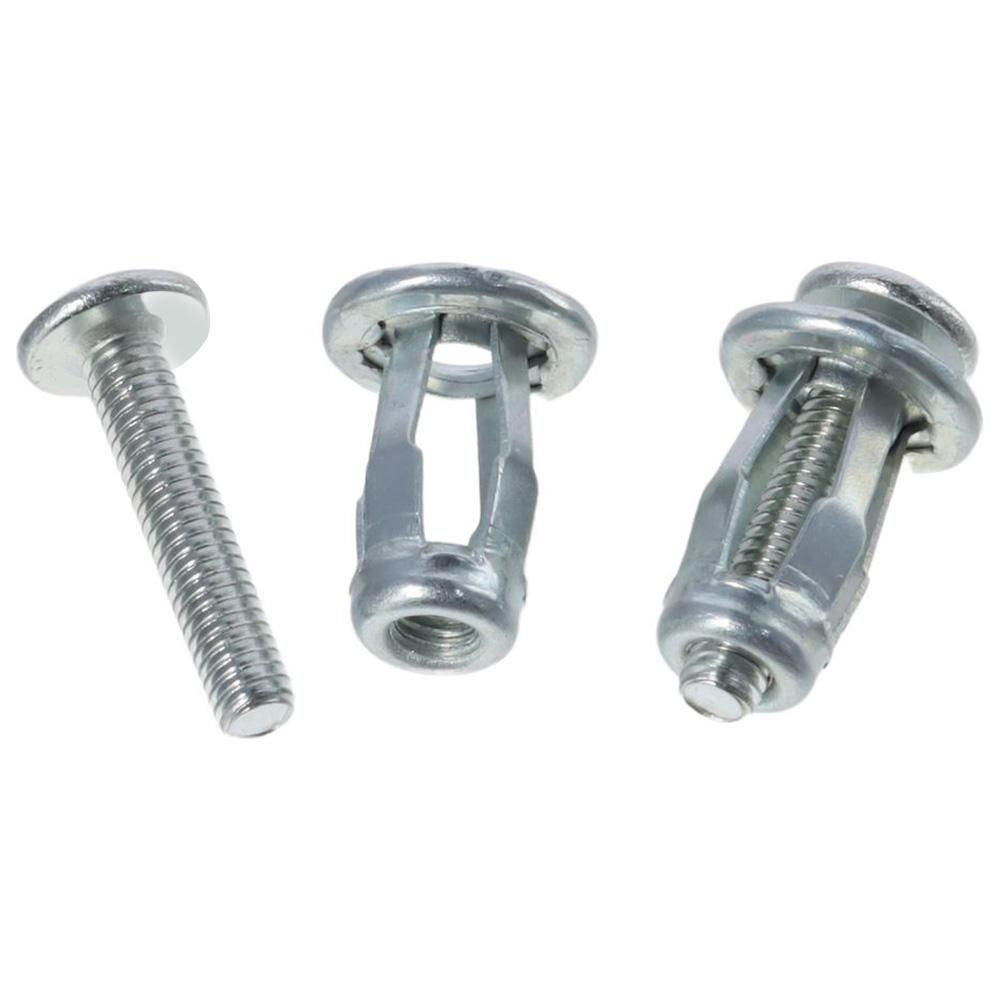 12Pcs M4 X 20 Jack Nuts  Petal Screw Anchors Petal Nuts  Hollow Wall Iron Skin Line