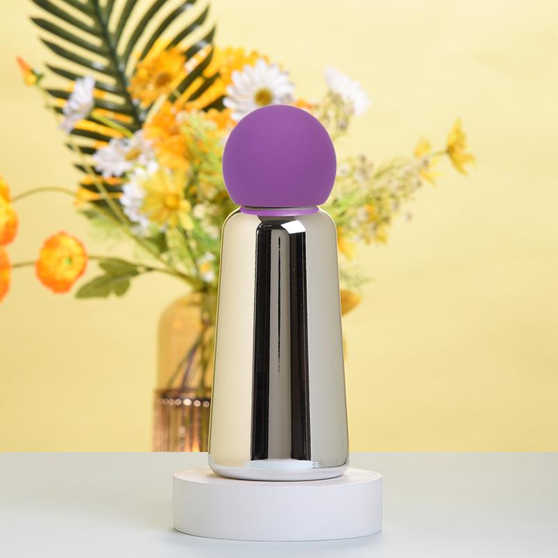 304 Stainless Steel Thermos Cup 350Ml Electroplated Creative Student Children S Portable Outdoor Sports Water Cup 350ml