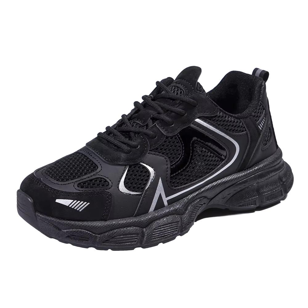 Мужские кроссовки в стиле athleisure, дышащая сетка и, верх FlexiFoam, легкая нескользящая уличная обувь 40