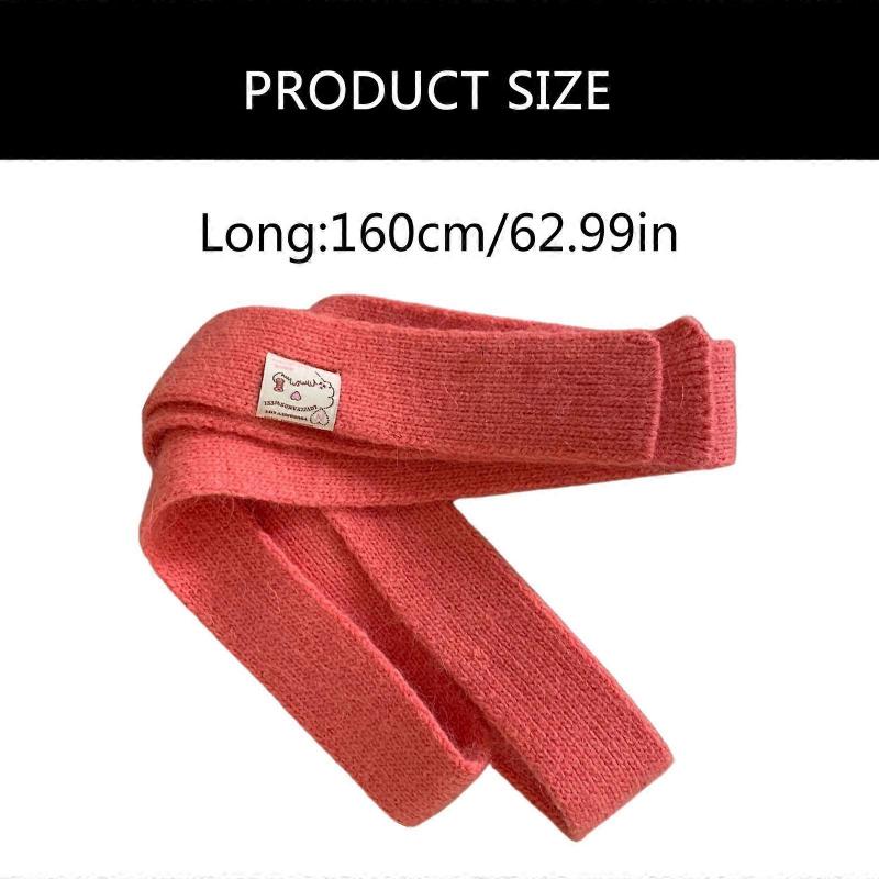 1pc Elegant Long Scarf Everyday Chic Scarf Party Date Scarve Delicate Wrap Scarf for Trendy Female Wardrobe