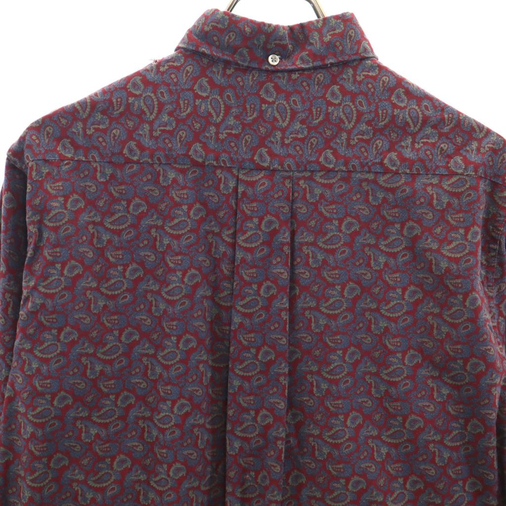 McGregor 60s Vintage Made in USA Paisley Pattern Long sleeve Button down shirt Men's Used