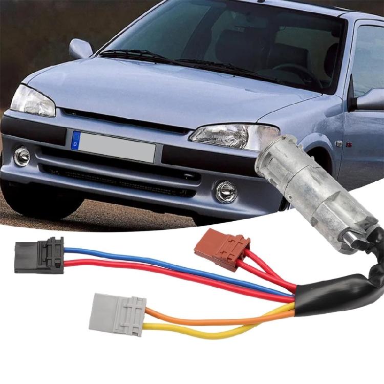 Car Ignition Switch Easy Installation for 106 405 Automotive Accessories Replacement Starter Switch with 2 Keys