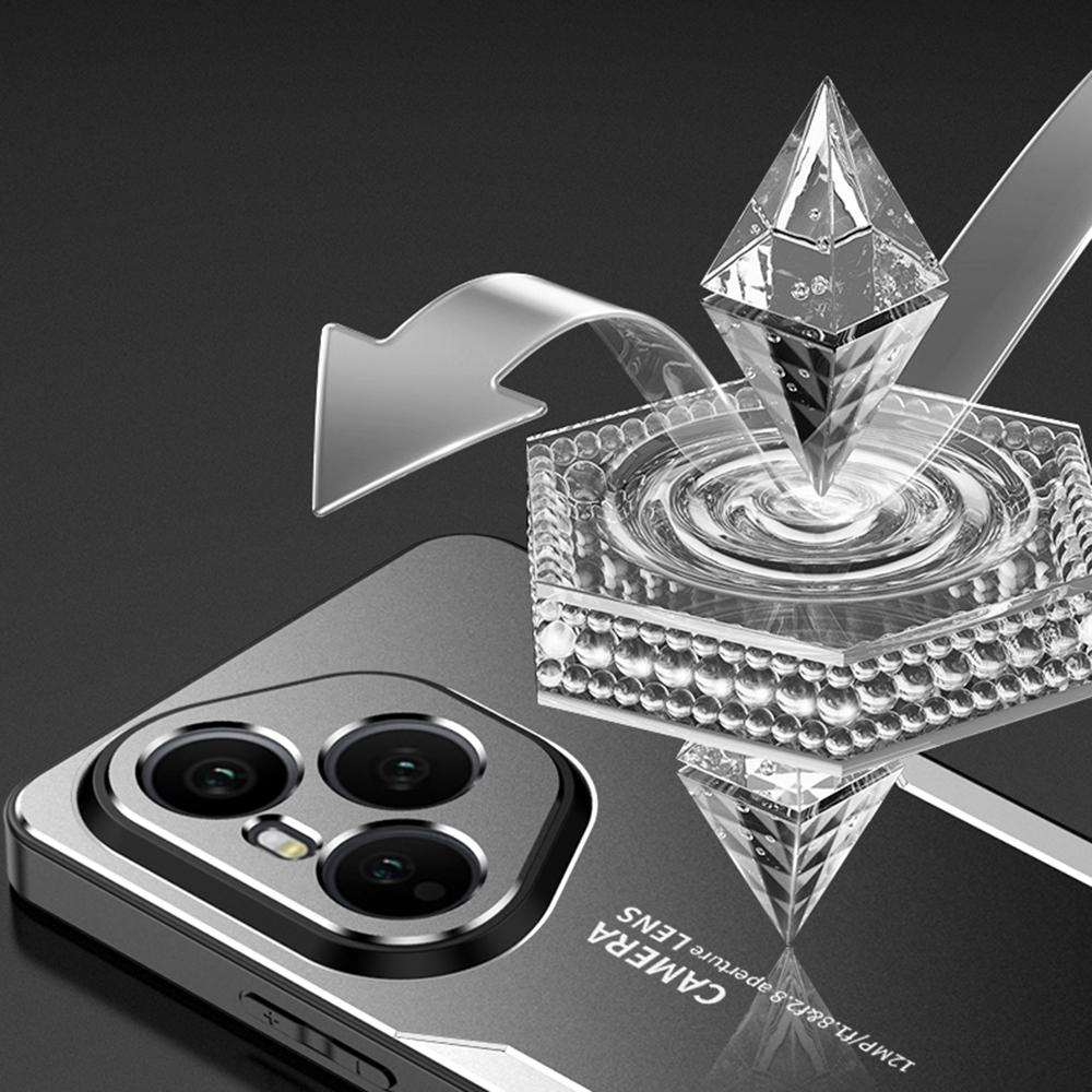 For Honor 400 Pro 5G (Global) Phone Case Aluminium Alloy TPU PC Back Cover