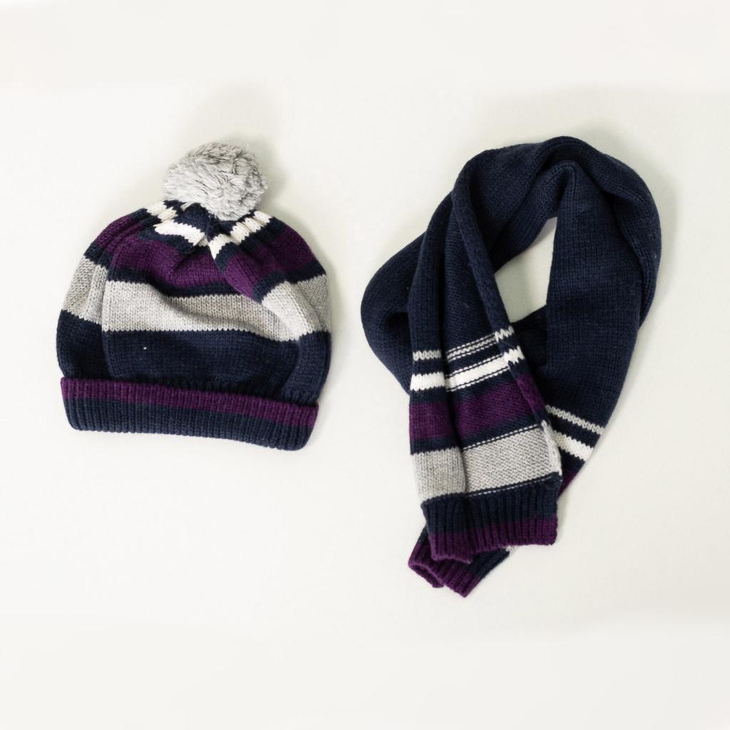 Set Gorro y bufanda 1946MW16 para Bebé