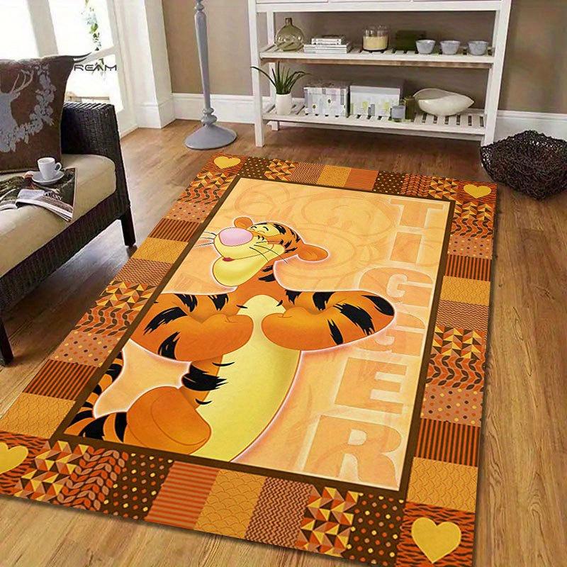 1pz Tappeto con Personaggi dei Cartoni Animati Tappeto Area Tappeto Antiscivolo Lavabile a Mano Tappetino per Pavimento Adatto per Soggiorno Camera da Letto Decorazioni per la Casa Decorazioni per la Stanza