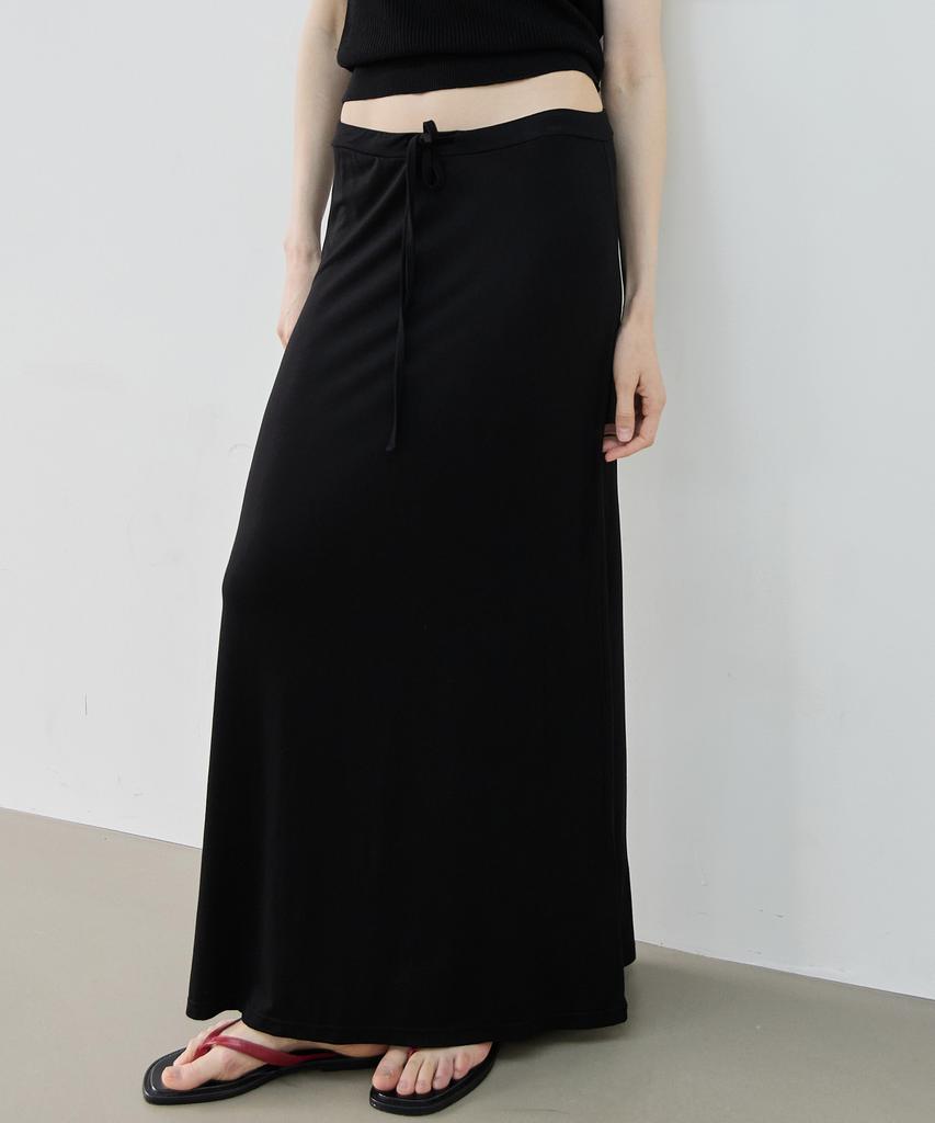 Nutopeu Comfort Long Skirt_Black