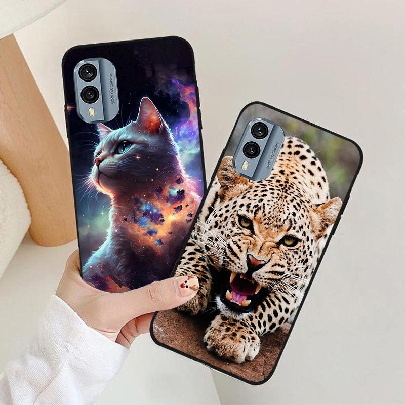 For Nokia X20 X10 Case Astronaut Black Silicon Soft TPU Phone Cases for Nokia X30 C10 C20 G10 G20 Protective Back Shells Coque