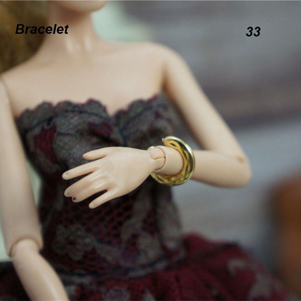 1/3 1/12 Jewelry Clothes Accessories Necklaces Crowns Bracelet Doll Party Earring Girl Gift Toys