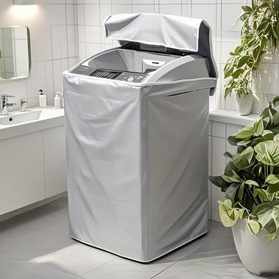 Washing Machine Cover 210D Oxford Waterproof Dustproof UV Resistant Protector for Front Load & Top Load Washer