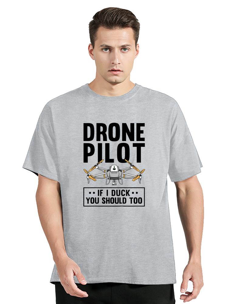 Drone Pilot RC Racing Pilots Flying FPV T Shirts Graphic Cotton Tshirt Streetwear Birthday Gifts Summer T-shirt Men Tees