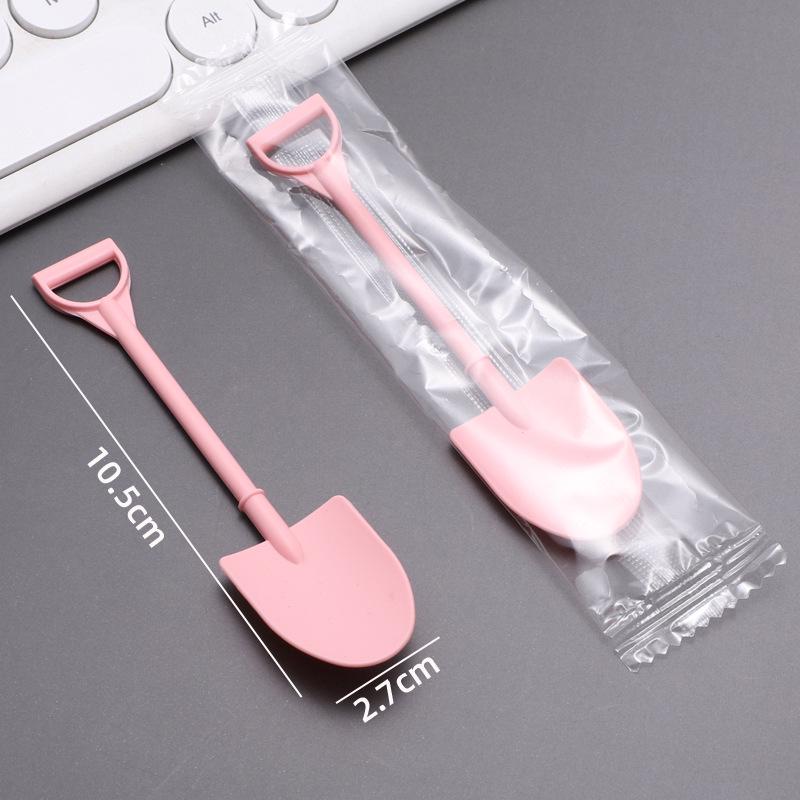 Thickened Disposable Dessert Spoon for Ice Cream, Yogurt, Jelly, Cake, and Roasted Sweet Potato