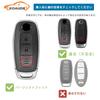 [Koaudb] Kompatible Nissan Smart Key Hülle, Autoschlüsselabdeckung, Neu