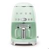 SMEG DCF02PGEU Filter Coffee Maker - Water Green - 10 Cups - 1050W