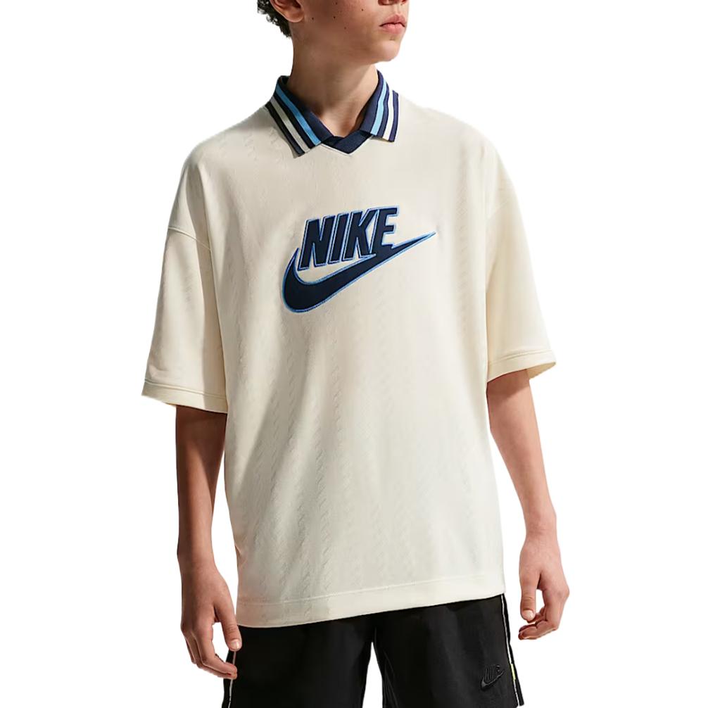 Nike Kids Tops Lapel Moderate IQ0435-047 L