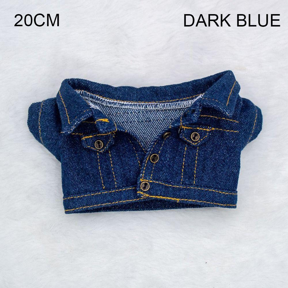 Vêtements Décontractés Jeans 15cm/20cm Poupée Jeans Vêtements Jeans 15cm/20cm Vêtements de Poupée Mode Veste en Coton