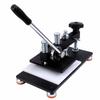 Manual Flatbed Die Press Sturdy for Repair Bench, Leathercrafters