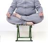 Portable Foldable Thickened Backrest Stool for Home, Outdoor, Fishing, and Shoe Changing.