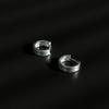 [925silver] One Touch Matt Earring