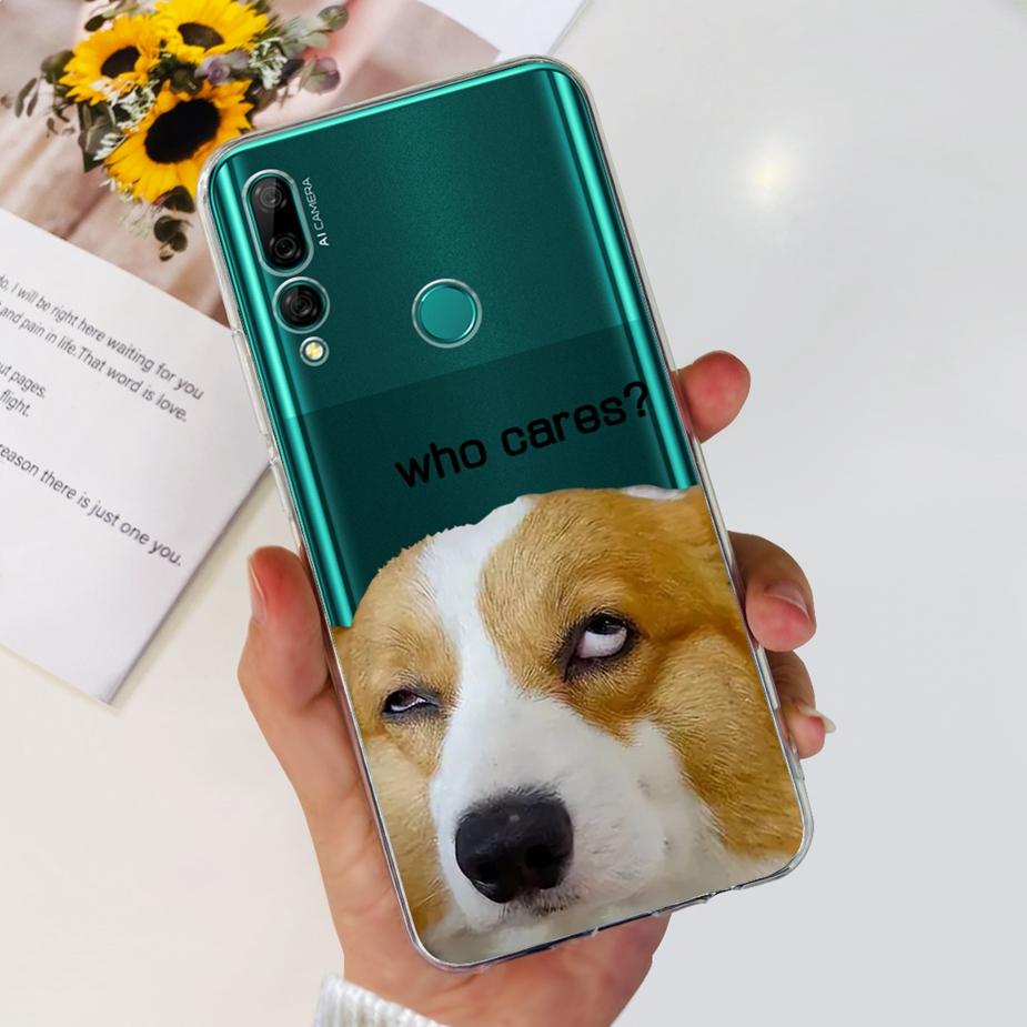 For Huawei Y9 Prime 2019 Case STK-L21 STK-L22 New Fashion Painted Cover Clear Silicone Shell For Huawei Y9 Prime 2019 Phone Case