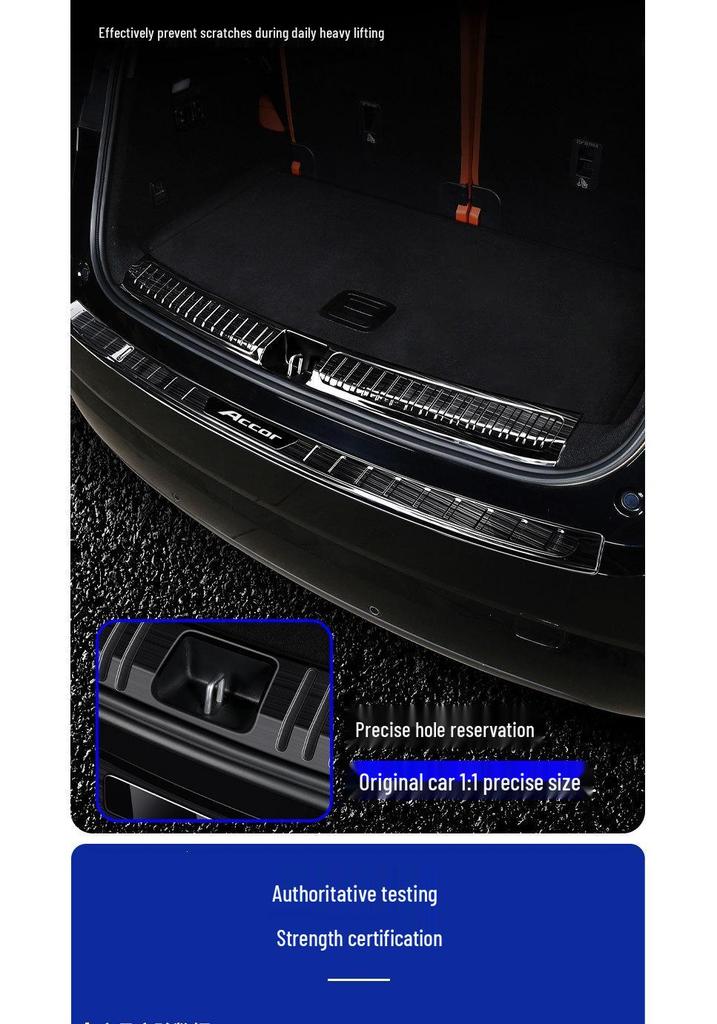 BYD Tang DMI Car Interior Stainless Steel Door Sill Protection Pedals